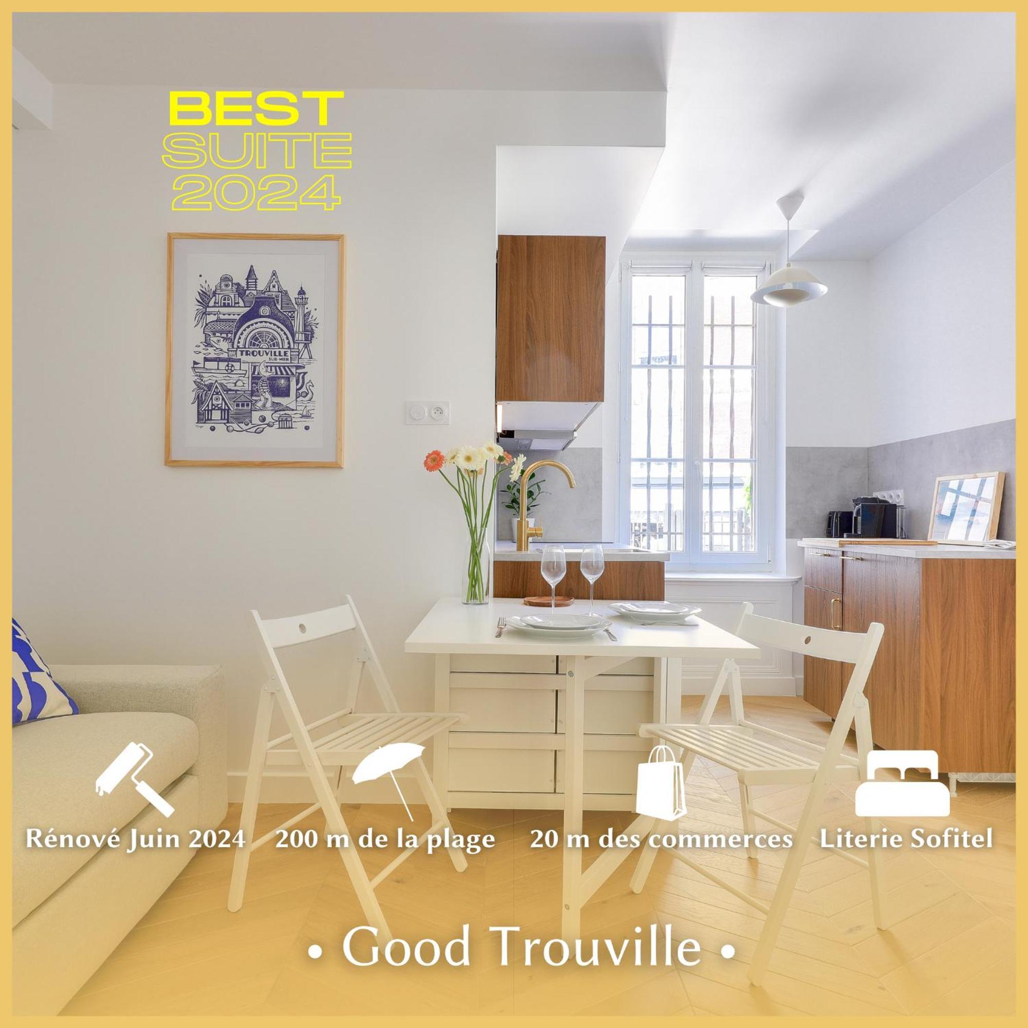 Good Trouville - Suite Design 2P, 30M2 Exteriér fotografie